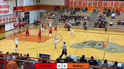 Waldron girls basketball highlights Clarksville High School