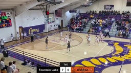 Waldron girls basketball highlights Fountain Lake High School