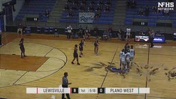 Plano West girls basketball highlights Lewisville High School