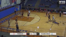 Plano West girls basketball highlights Marcus