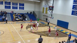 Holton girls basketball highlights Mason County Central