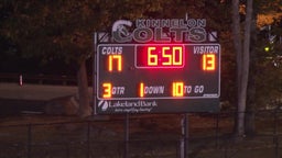 Kinnelon football highlights Pequannock High School