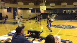 Montclair Kimberley Academy girls basketball highlights Barringer