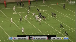 Pike Road football highlights Montgomery Catholic High School