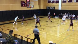 Convent of the Sacred Heart girls basketball highlights St. Luke's School