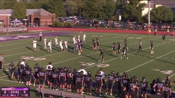 Cincinnati Hills Christian Academy football highlights Notre Dame High School