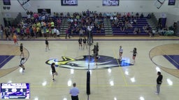Cincinnati Hills Christian Academy volleyball highlights Roger Bacon High School