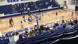 Hawkins volleyball highlights Big Sandy