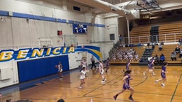 Benicia girls basketball highlights College Park High School