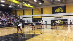 Bettendorf volleyball highlights Pleasant Valley