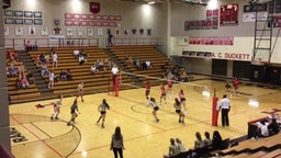 Gaffney volleyball highlights Hillcrest High School