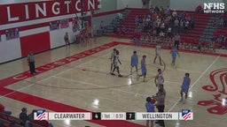 Clearwater basketball highlights Wellington High School