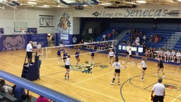 Willard volleyball highlights Calvert High School