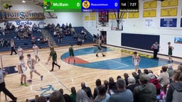 McBain basketball highlights Roscommon High School