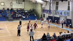 Frontier Academy girls basketball highlights Platte Valley High School