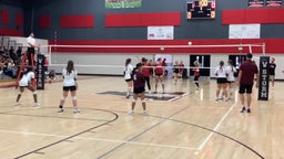 Seffner Christian volleyball highlights Victory Christian Academy