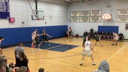 Georgetown basketball highlights Manchester Essex High School
