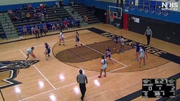 Vista Ridge girls basketball highlights Rampart High School