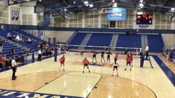 Center Grove volleyball highlights Franklin Community High School