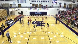 Perry Meridian volleyball highlights Center Grove High School