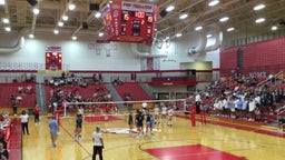 Perry Meridian volleyball highlights Center Grove High School