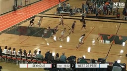 West De Pere girls basketball highlights Seymour Community 