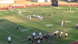 Nocona football highlights Quanah High School