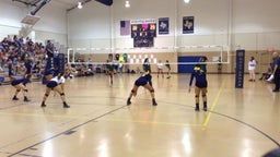 Holy Cross volleyball highlights McCollum