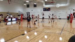 Holy Cross volleyball highlights Cornerstone Christian