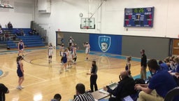 Janesville-Waldorf-Pemberton girls basketball highlights Martin County West High School