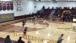 Dansville girls basketball highlights Potterville High School