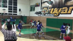 Turner girls basketball highlights Bryan Adams