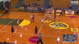 Western Brown girls basketball highlights Clinton-Massie High School