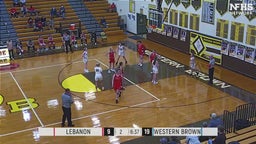 Western Brown girls basketball highlights Bethel-Tate High School