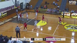 Western Brown girls basketball highlights East Clinton High School