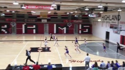 Preston girls basketball highlights Highland