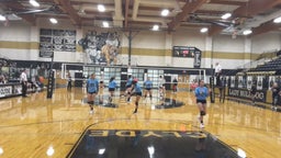 San Angelo Texas Leadership Charter Academy volleyball highlights Clyde High School