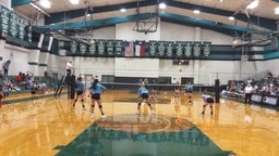 San Angelo Texas Leadership Charter Academy volleyball highlights Grape Creek High School