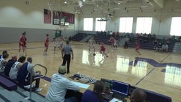 Pleasant Plains basketball highlights Central Catholic High School