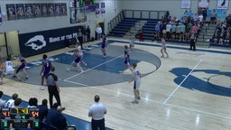 West Stokes basketball highlights Pine Lake Prep High School