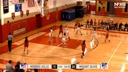 Morris Hills girls basketball highlights Mount Olive High School