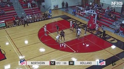 Holland basketball highlights Forest Hills Northern Public Schools