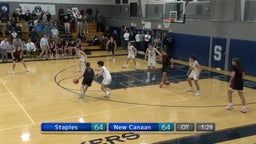 Staples basketball highlights New Canaan High School