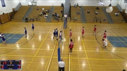 Scituate boys volleyball highlights Milton High School