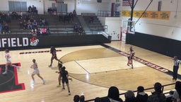 Woodbury girls basketball highlights Haddonfield High School