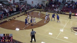 Genoa Area basketball highlights Elmwood High School