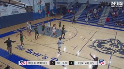 Central basketball highlights Weeki Wachee High School