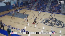 Central basketball highlights Sunlake High School