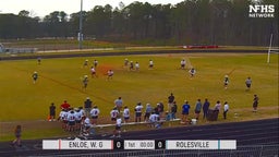 Enloe lacrosse highlights Rolesville High School