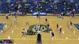 Lampasas volleyball highlights Marble Falls High School